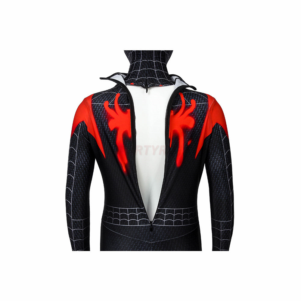 Kids Spiderman Miles Morales Cosplay Jumpsuit Halloween gift