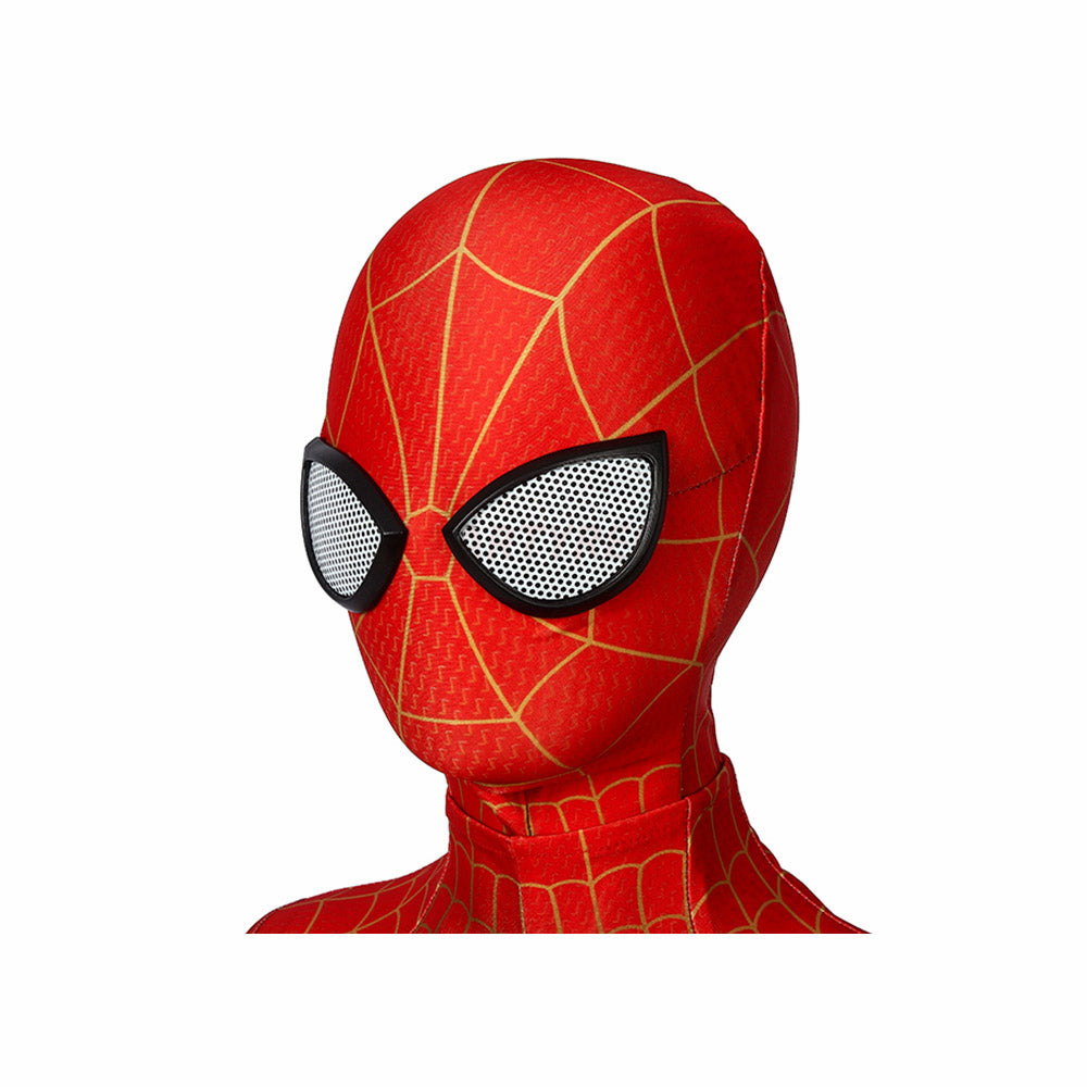 Kids Spiderman Into The Spider-Verse Cosplay Jumpsuit Halloween gift