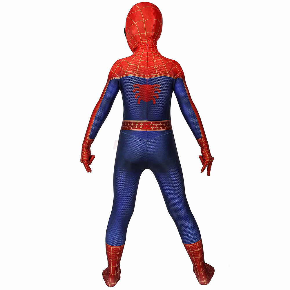 Kids Spiderman Into The Spider-Verse Cosplay Jumpsuit Halloween gift