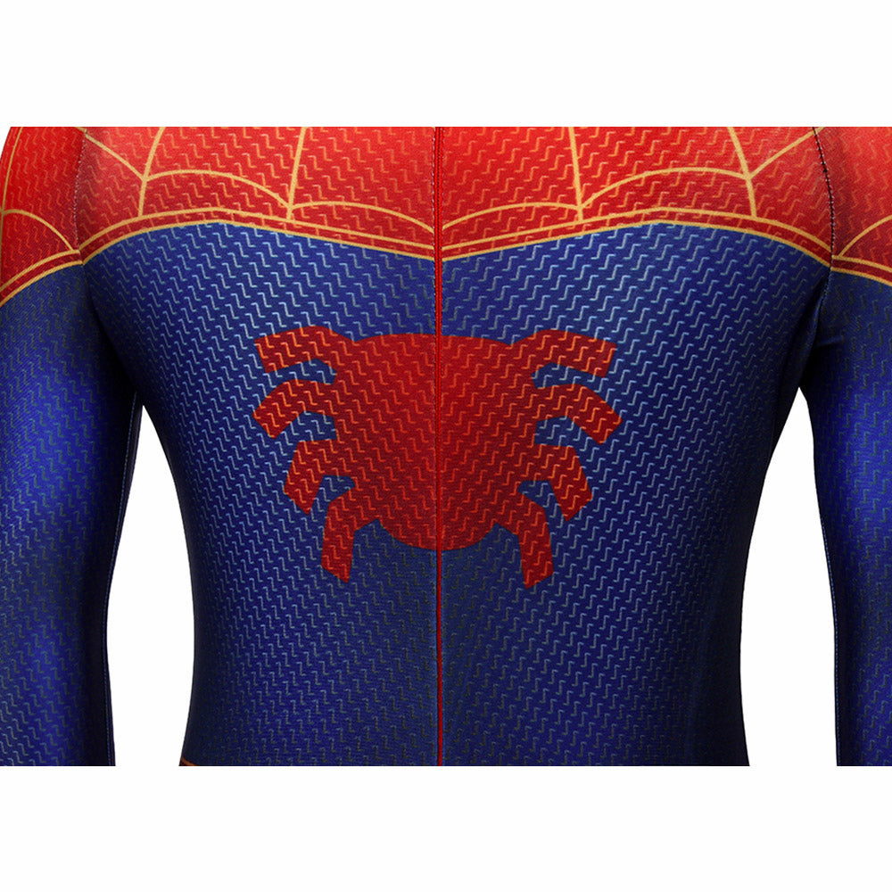 Kids Spiderman Into The Spider-Verse Cosplay Jumpsuit Halloween gift