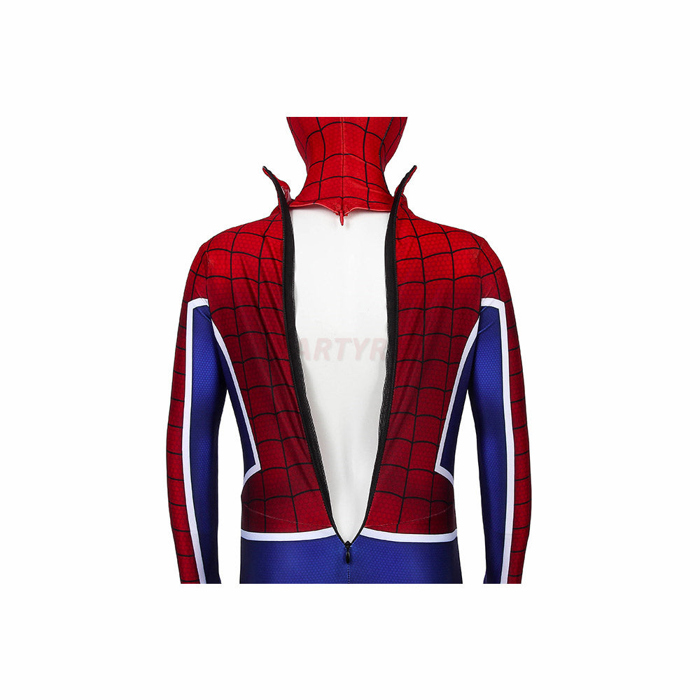 Kids Punk Spiderman Cosplay Jumpsuit Halloween gift
