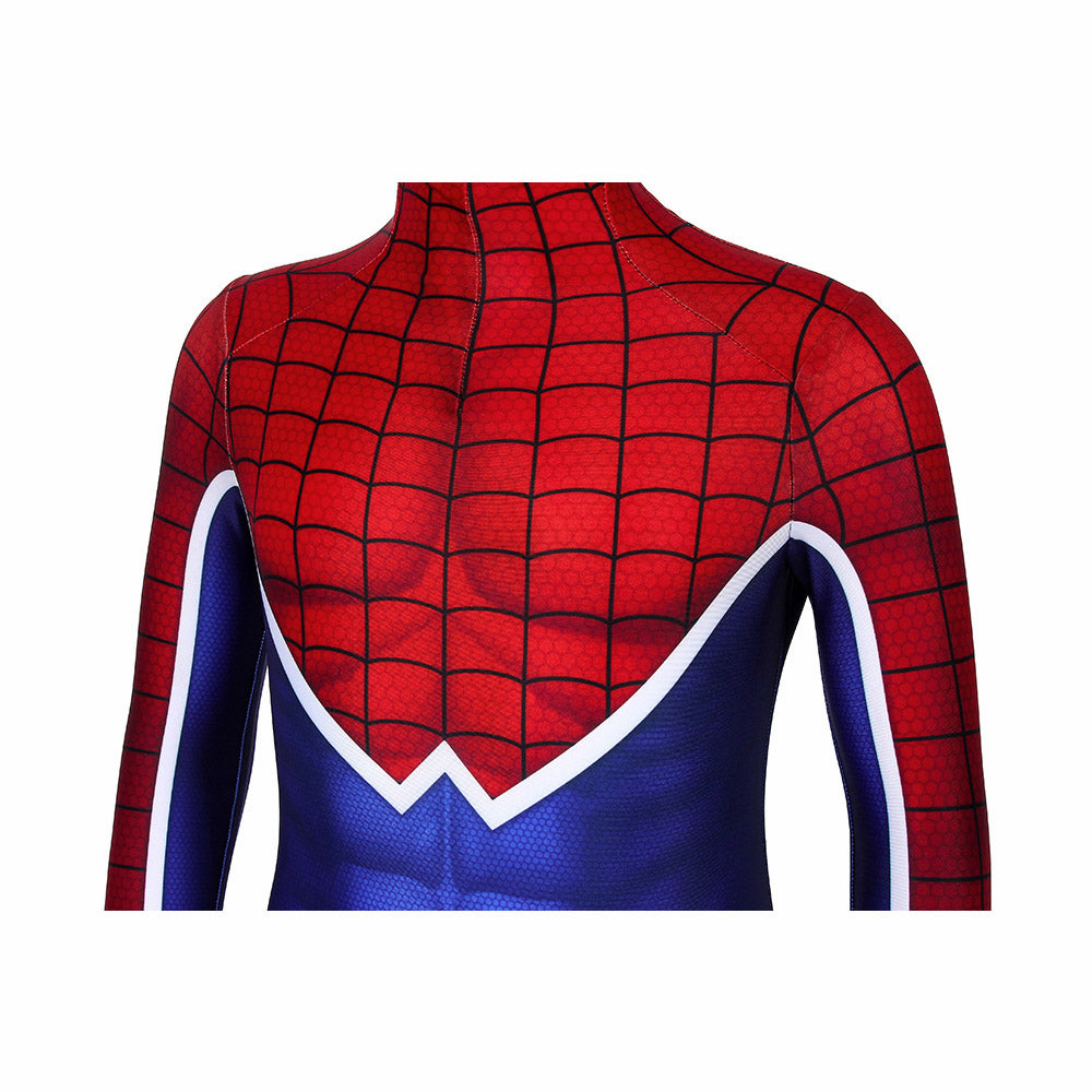 Kids Punk Spiderman Cosplay Jumpsuit Halloween gift