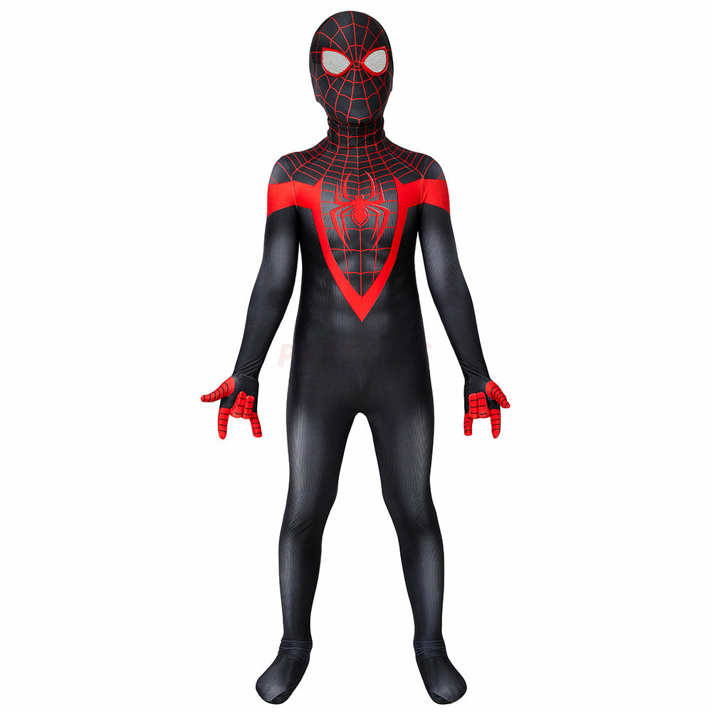 Kids Ultimate Spiderman PS5 Cosplay Jumpsuit Halloween gift
