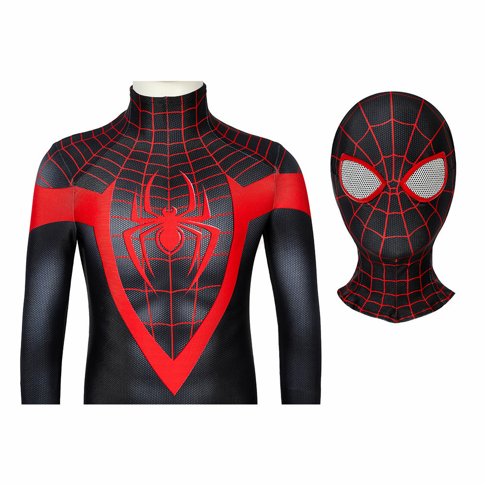 Kids Ultimate Spiderman PS5 Cosplay Jumpsuit Halloween gift