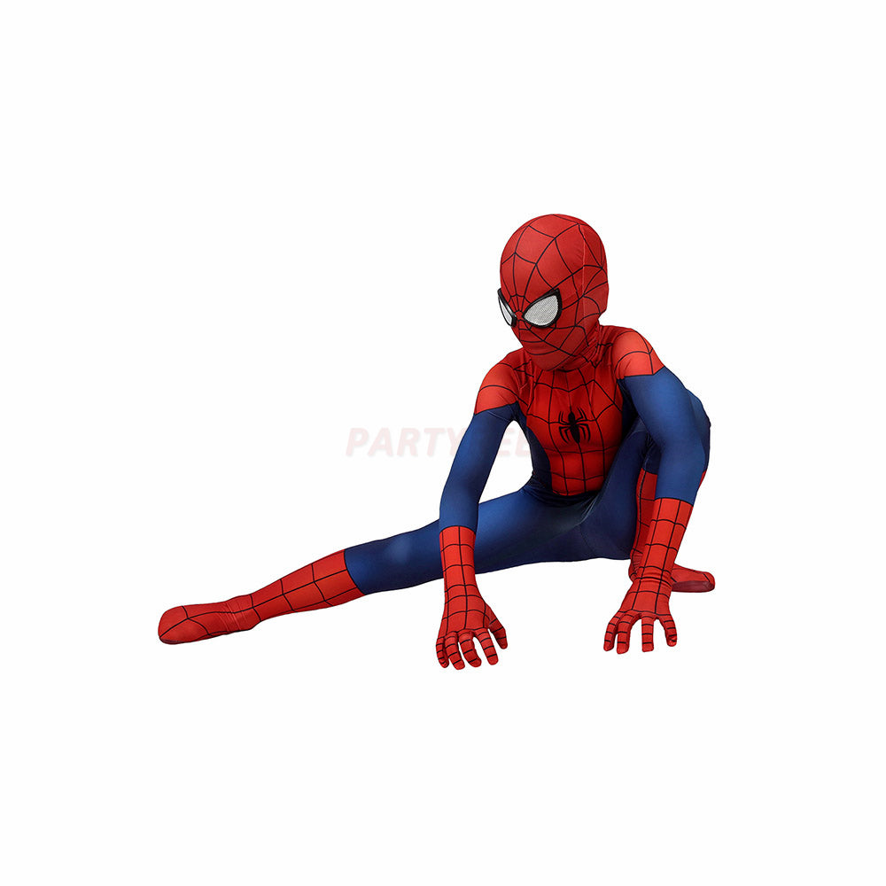 Kids Ultimate Spiderman Cosplay Jumpsuit Halloween gift
