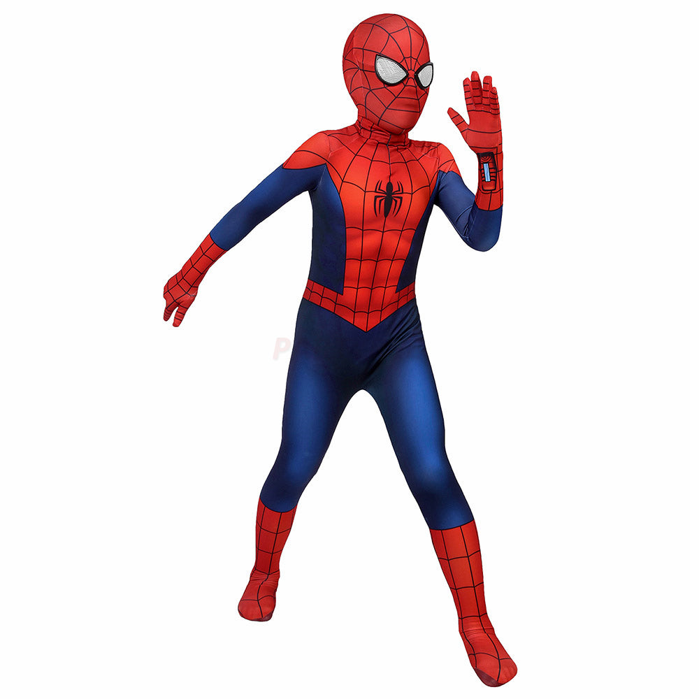 Kids Ultimate Spiderman Cosplay Jumpsuit Halloween gift