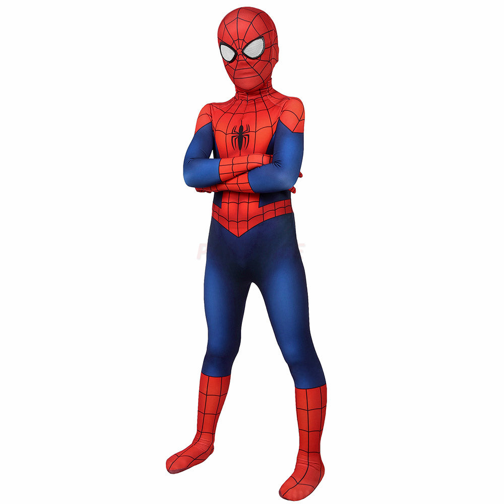 Kids Ultimate Spiderman Cosplay Jumpsuit Halloween gift