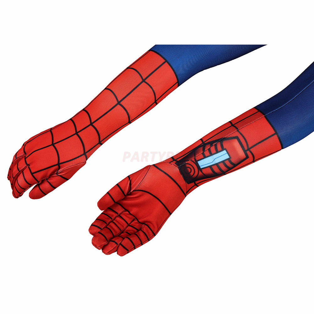 Kids Ultimate Spiderman Cosplay Jumpsuit Halloween gift