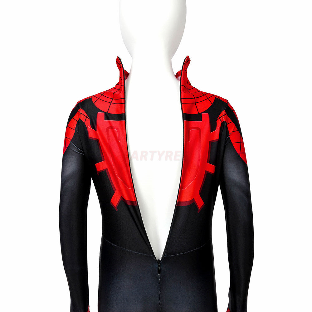 Kids Superior Spiderman Cosplay Jumpsuit Halloween gift