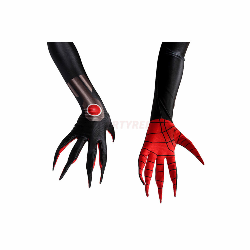 Kids Superior Spiderman Cosplay Jumpsuit Halloween gift
