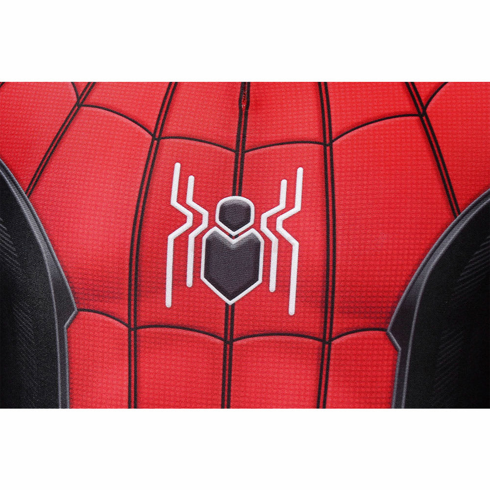 Kids Spiderman Far From Home Peter Parker Cosplay Jumpsuit Halloween gift