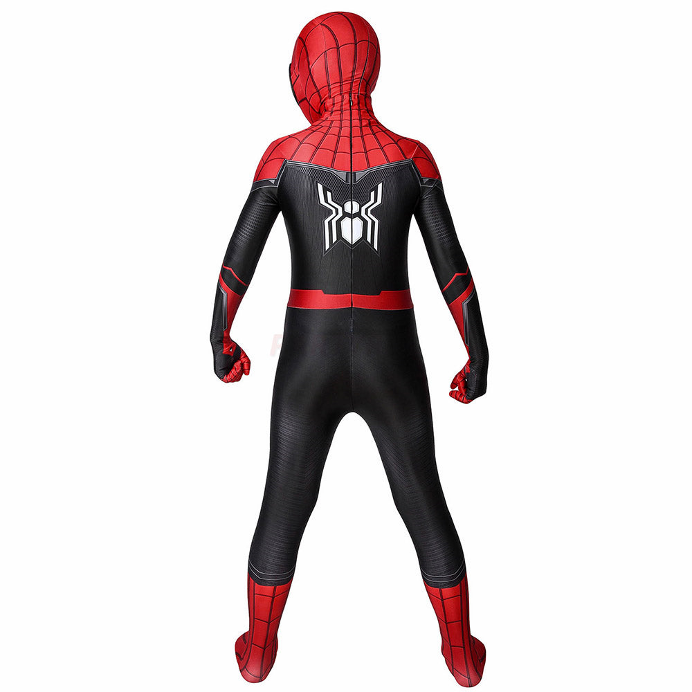 Kids Spiderman Far From Home Peter Parker Cosplay Jumpsuit Halloween gift