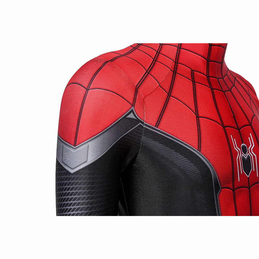 Kids Spiderman Far From Home Peter Parker Cosplay Jumpsuit Halloween gift