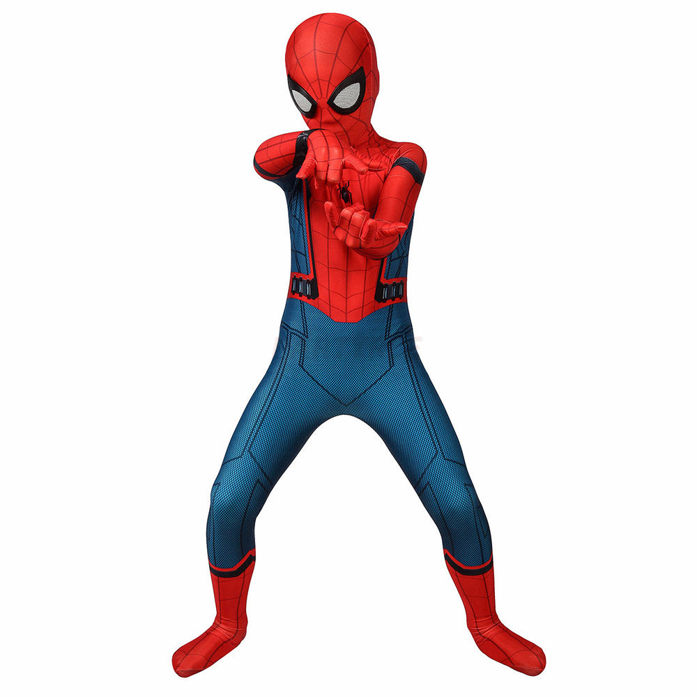 Kids Spiderman Far From Home Cosplay Jumpsuit Halloween gift