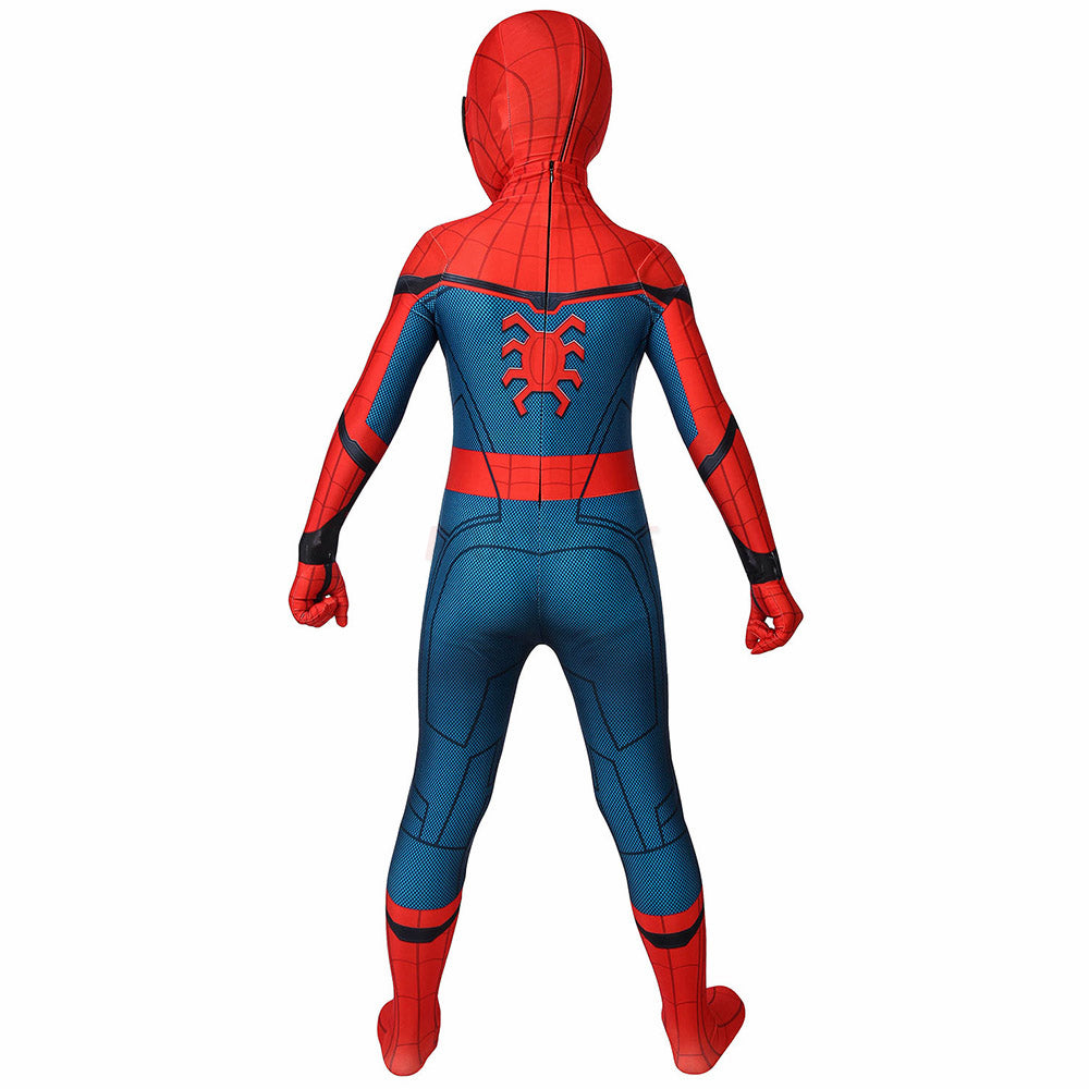 Kids Spiderman Far From Home Cosplay Jumpsuit Halloween gift