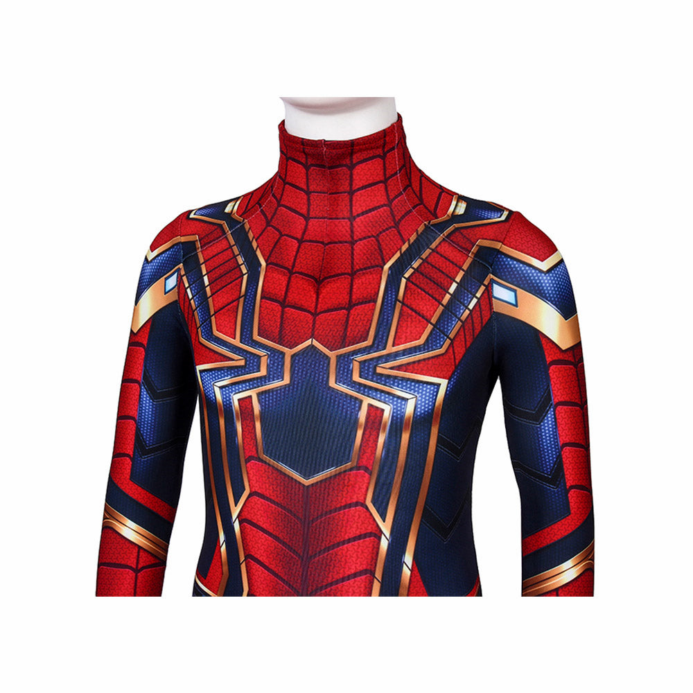 Kids Iron Spiderman Avengers Endgame Cosplay Jumpsuit Halloween gift