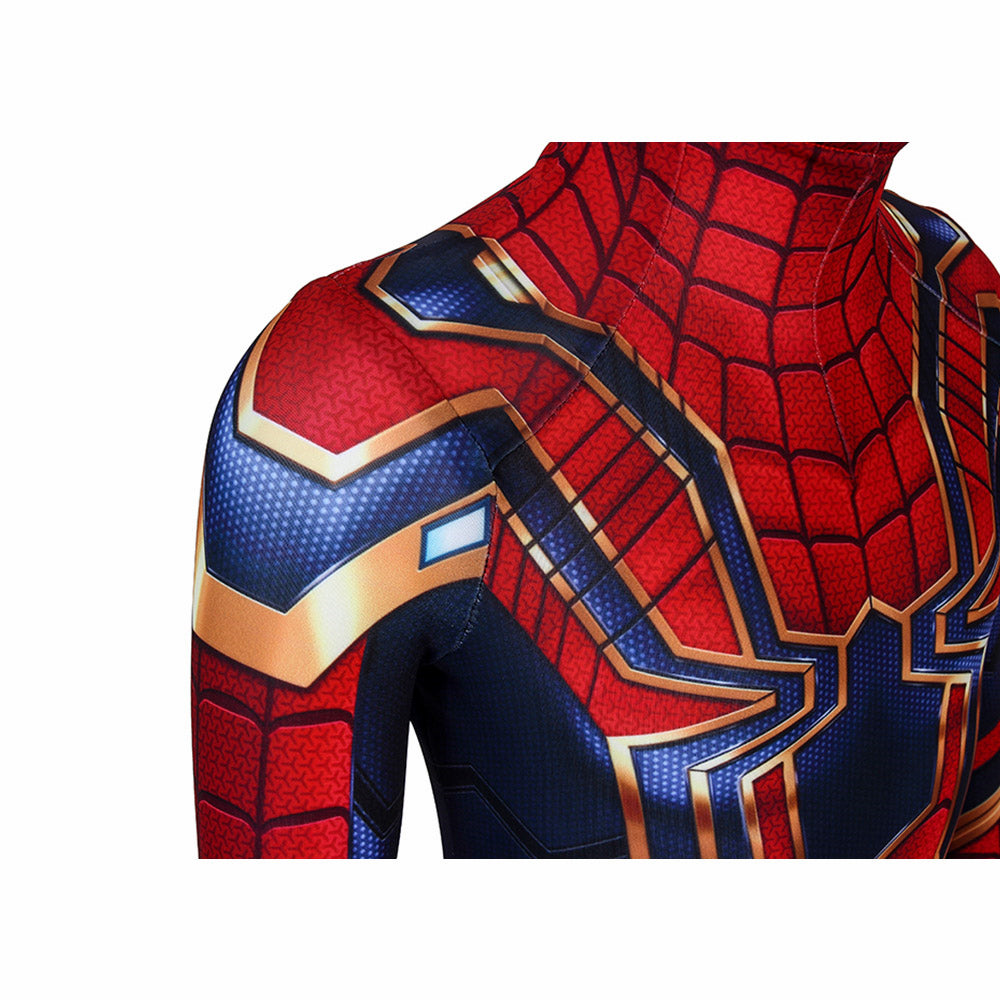 Kids Iron Spiderman Avengers Endgame Cosplay Jumpsuit Halloween gift