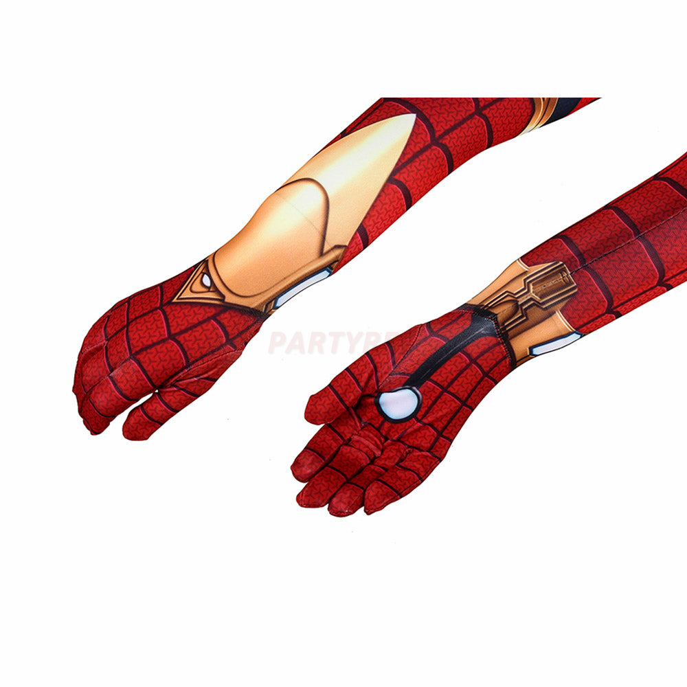 Kids Iron Spiderman Avengers Endgame Cosplay Jumpsuit Halloween gift