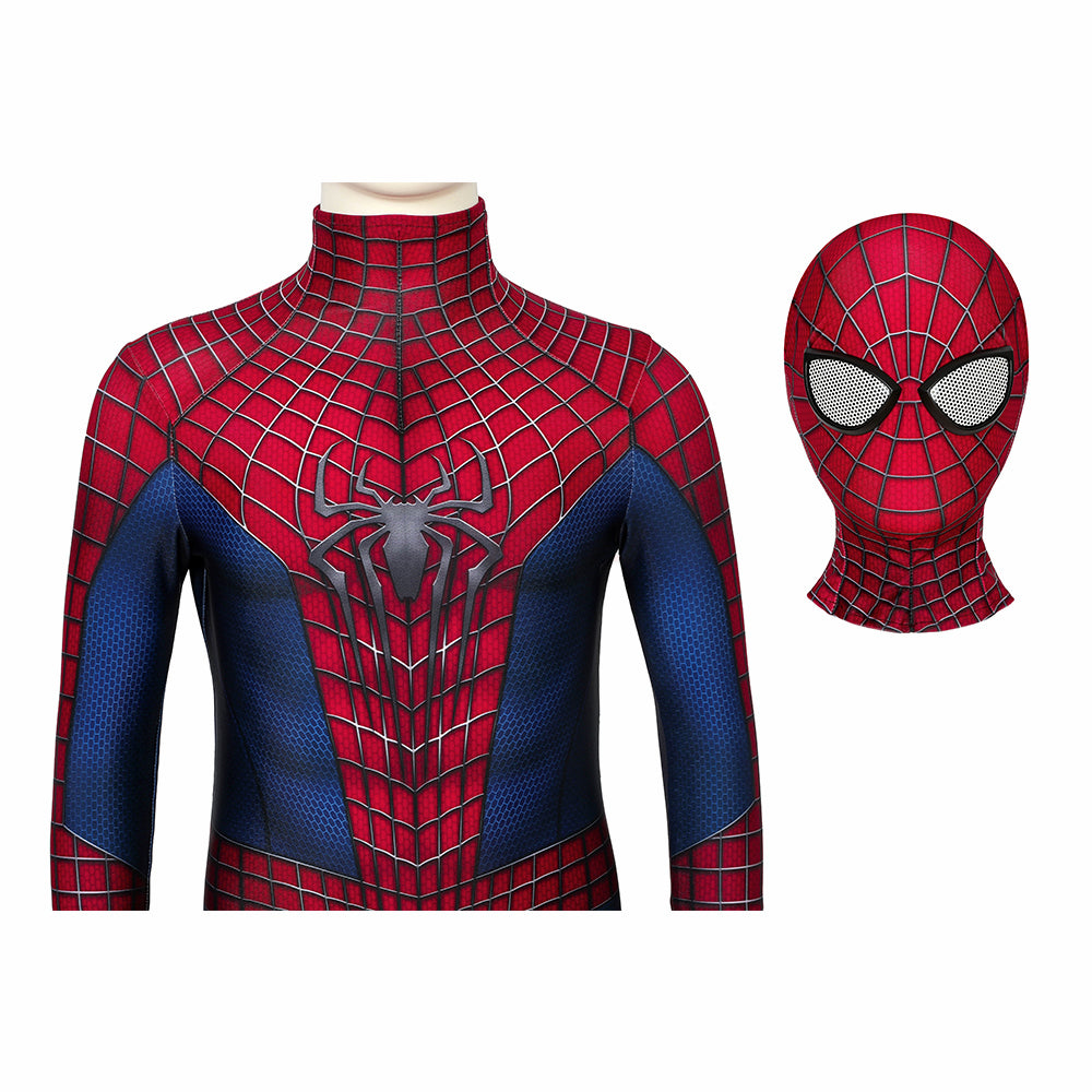 Kids The Amazing Spiderman Cosplay Jumpsuit Halloween gift