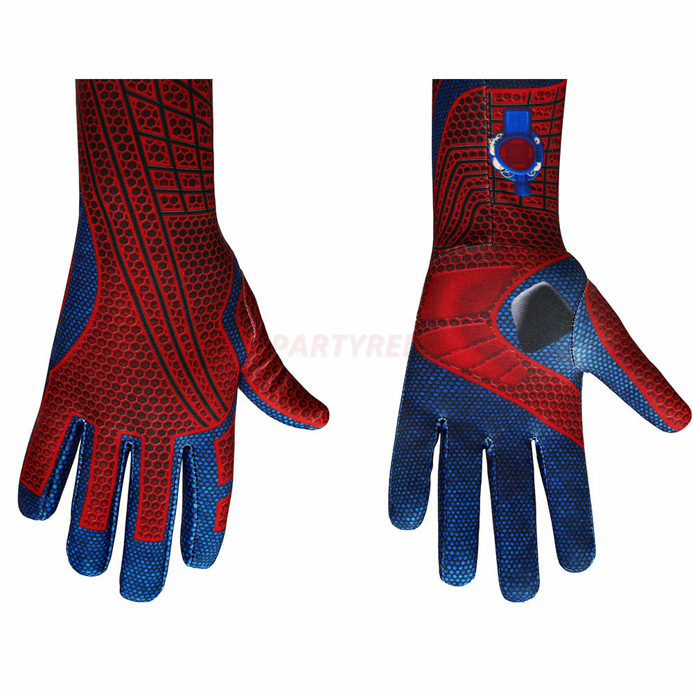Kids The Amazing Spiderman Peter Parker Cosplay Jumpsuit Halloween gift
