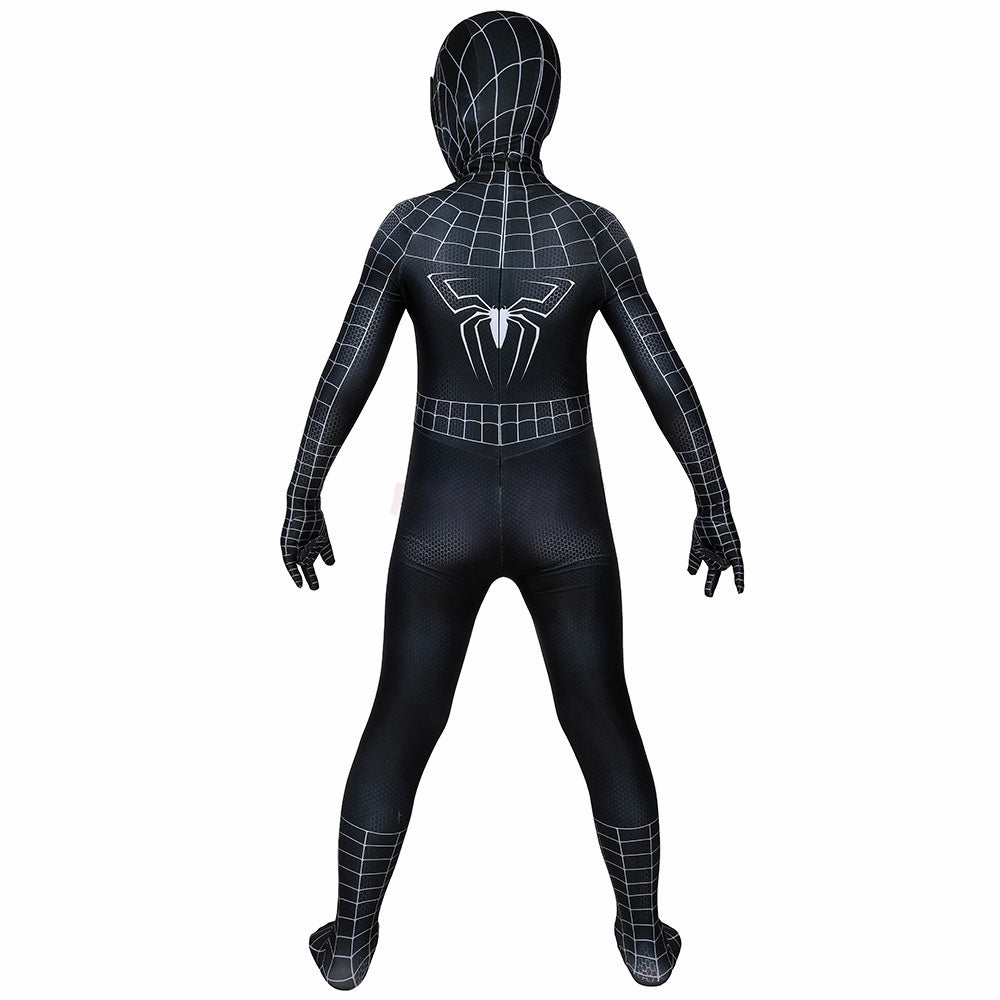 Kids Spiderman 3 Venom Cosplay Jumpsuit Halloween gift