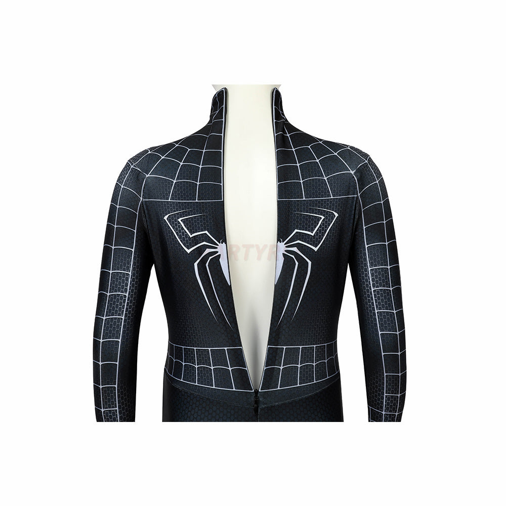 Kids Spiderman 3 Venom Cosplay Jumpsuit Halloween gift