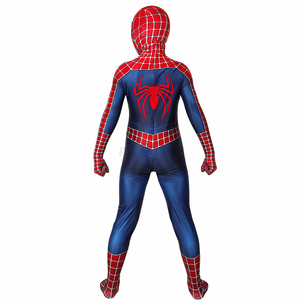 Kids Spiderman Tobey Maguire Cosplay Jumpsuit Halloween gift