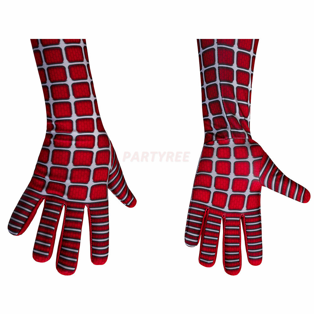 Kids Spiderman 2 Tobey Maguire Cosplay Jumpsuit Halloween gift