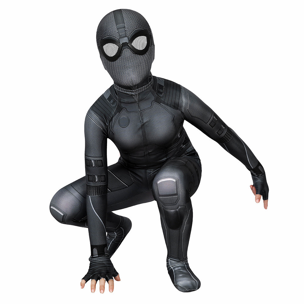 Kids Spiderman Night Monkey Stealth Suit Cosplay Jumpsuit Halloween gift
