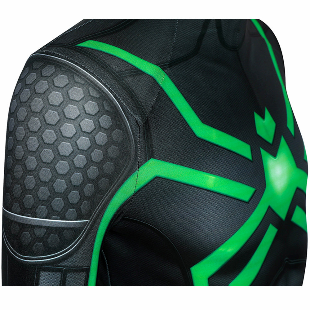 Kids Spiderman PS4 Stealth Big Time Cosplay Jumpsuit Halloween gift
