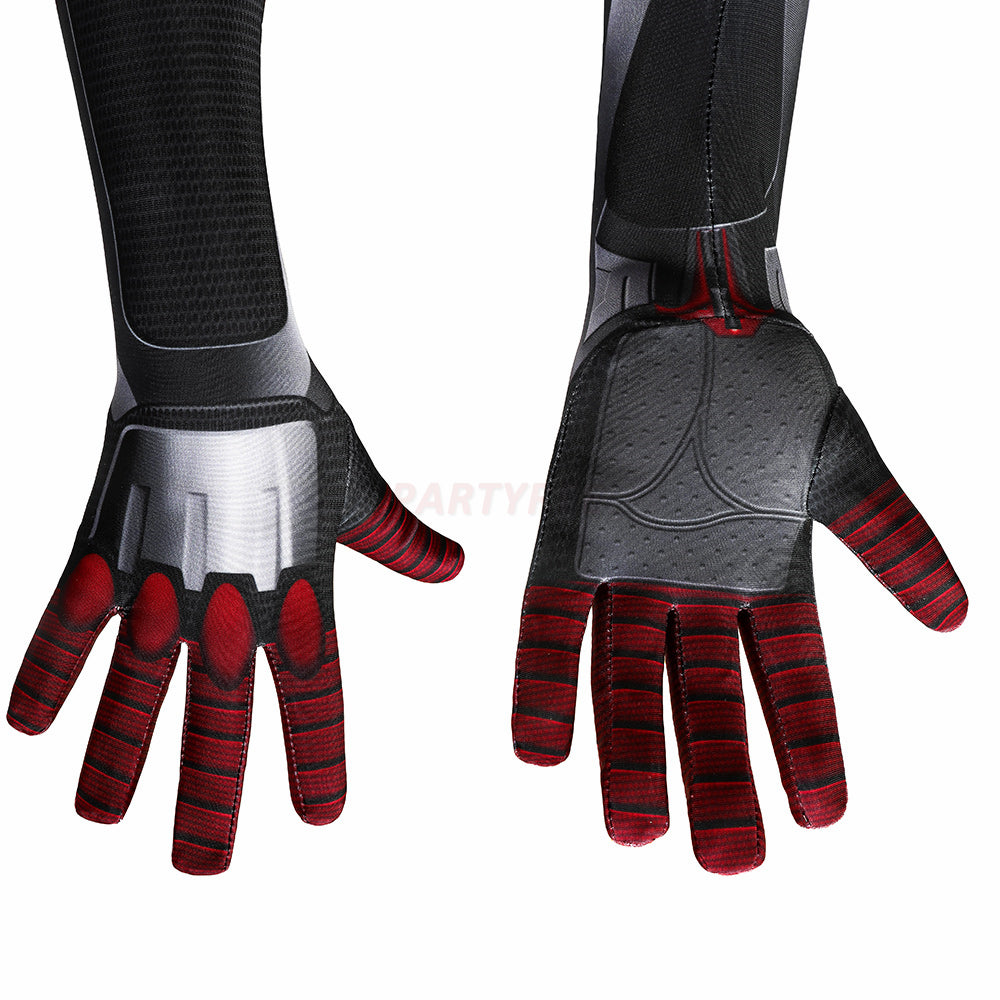 Kids Spiderman PS5 Miles Morales Cosplay Jumpsuit Halloween gift