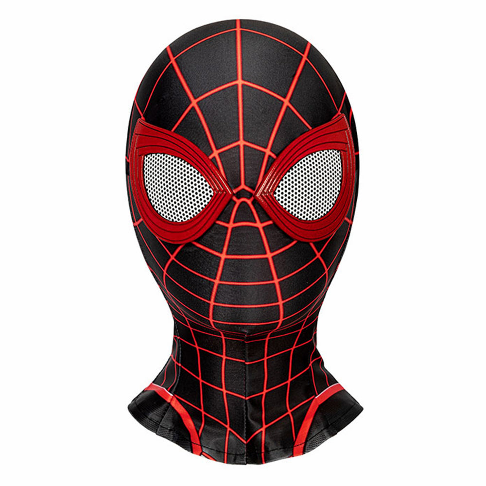 Kids Spiderman PS5 Miles Morales TRACK Cosplay Jumpsuit Halloween gift
