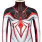 Kids Spiderman PS5 Miles Morales TRACK Cosplay Jumpsuit Halloween gift