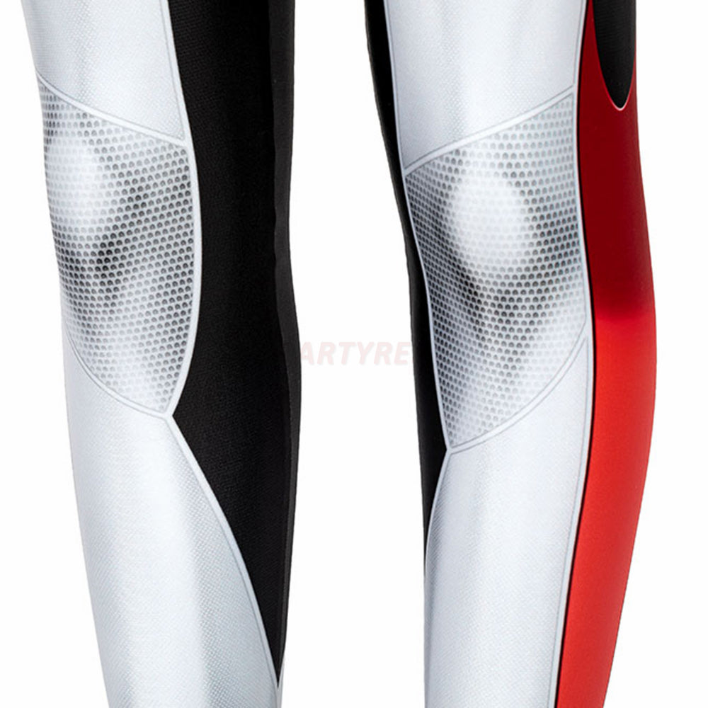 Kids Spiderman PS5 Miles Morales TRACK Cosplay Jumpsuit Halloween gift