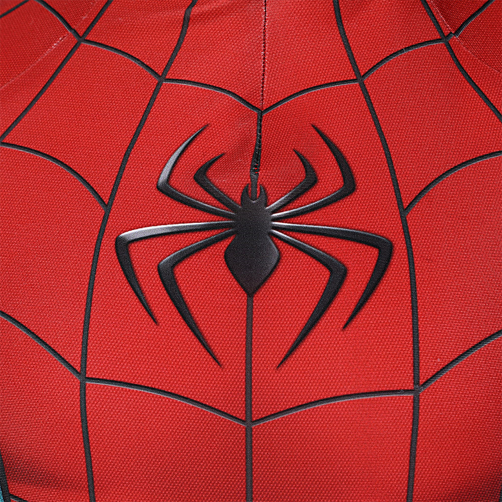 Kids Spiderman Miles Morales PS5 Great Responsibility Cosplay Jumpsuit Halloween gift