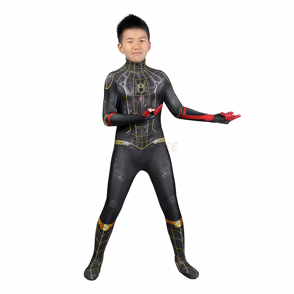 Kids Spiderman 3 No Way Home Cosplay Jumpsuit Halloween gift
