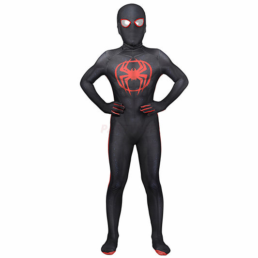 Kids Spiderman Across The Spider-Verse Cosplay Jumpsuit Halloween gift