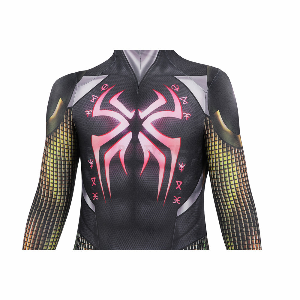 Kids Midnight Suns Spiderman Cosplay Jumpsuit Halloween gift