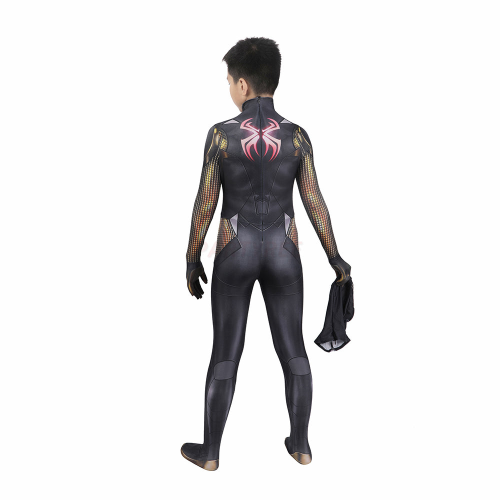 Kids Midnight Suns Spiderman Cosplay Jumpsuit Halloween gift