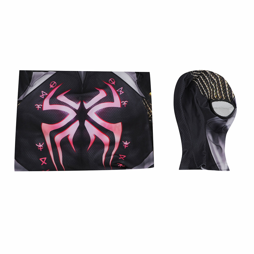 Kids Midnight Suns Spiderman Cosplay Jumpsuit Halloween gift