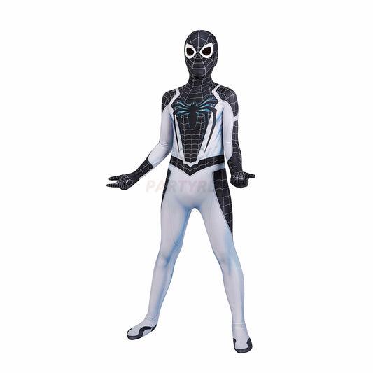 Kids Spiderman PS5 Negative Cosplay Jumpsuit Halloween gift