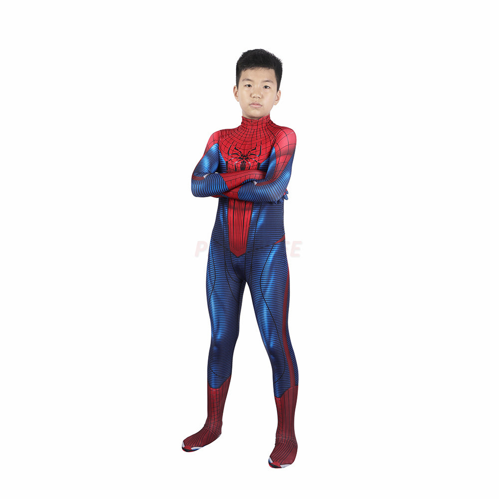 Kids Spiderman PS5 Amazing Cosplay Jumpsuit Halloween gift
