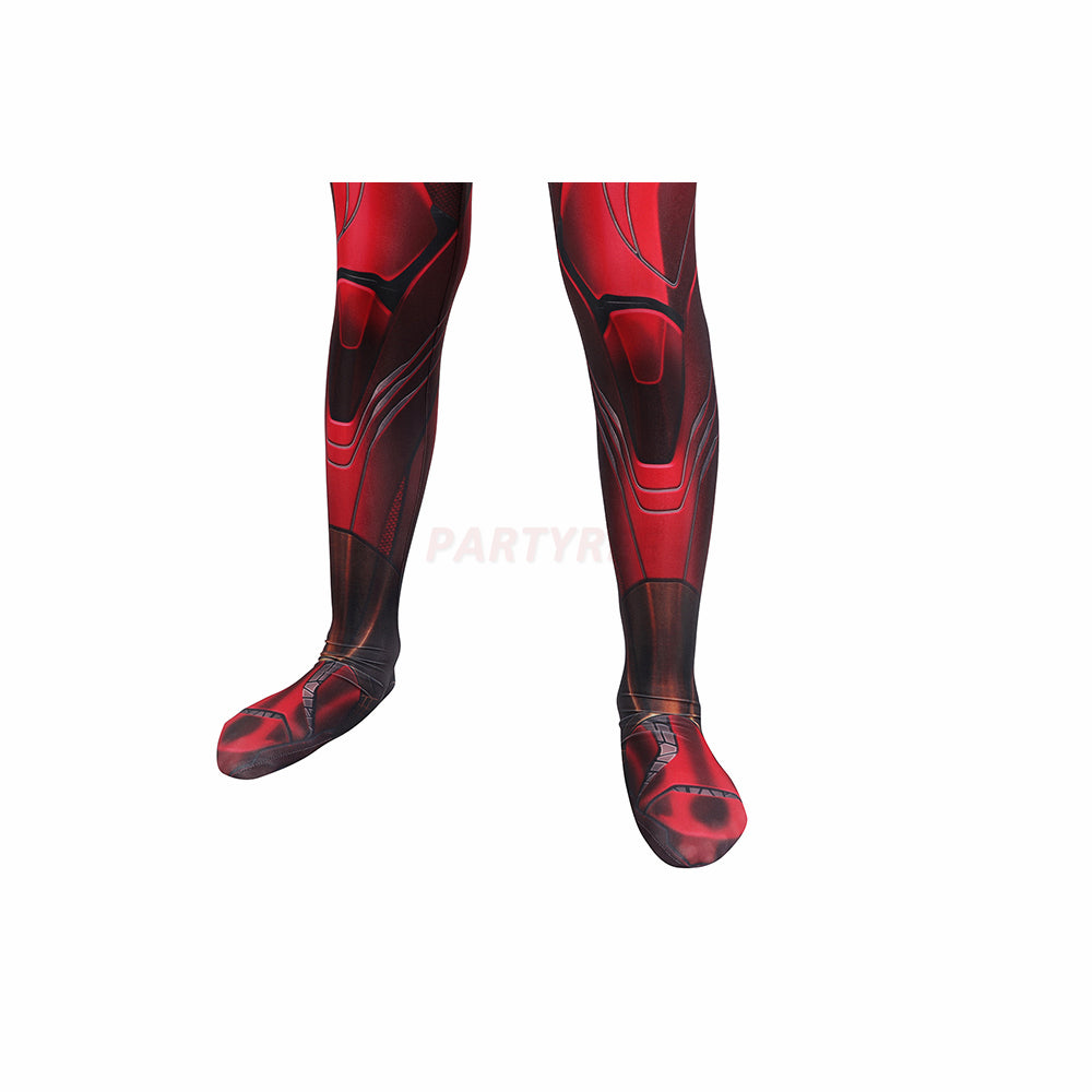 Kids Spiderman Iron Spider Armor Cosplay Jumpsuit Halloween gift