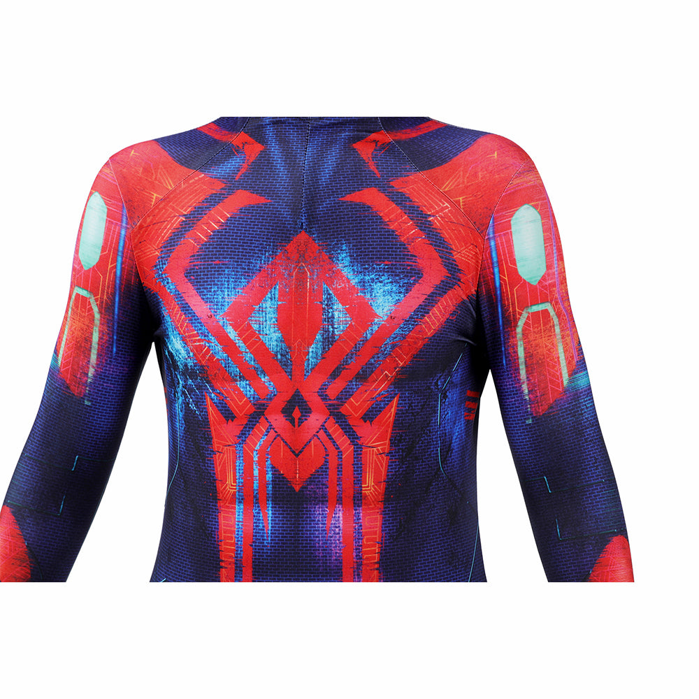 Kids Spiderman 2099 Miguel O'Hara Cosplay Jumpsuit Halloween gift