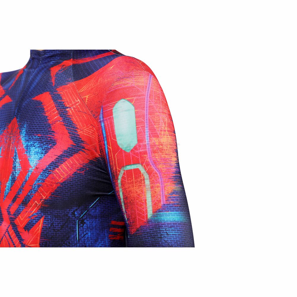 Kids Spiderman 2099 Miguel O'Hara Cosplay Jumpsuit Halloween gift