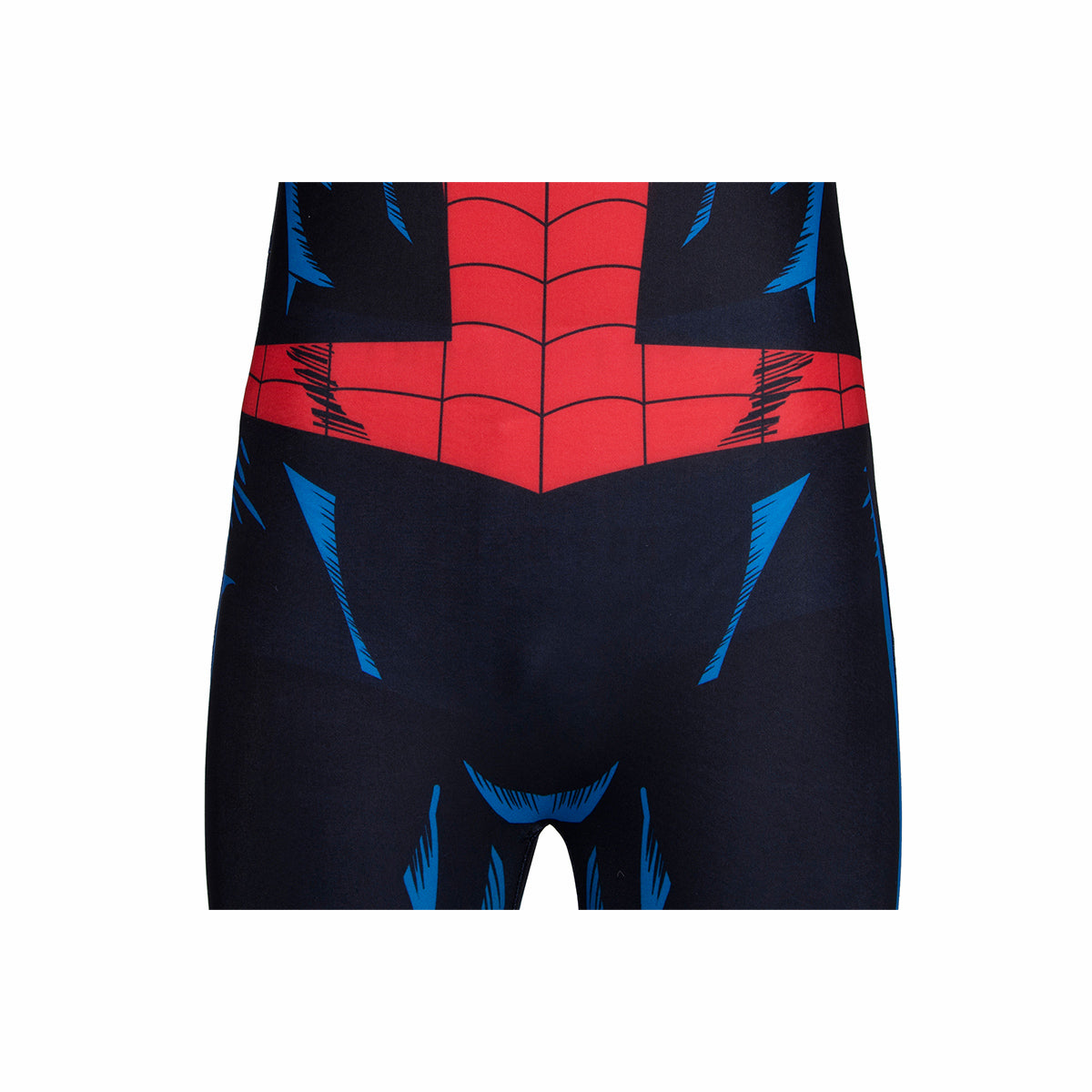 Kids Spiderman PS5 Vintage Comic Book Cosplay Jumpsuit Halloween gift