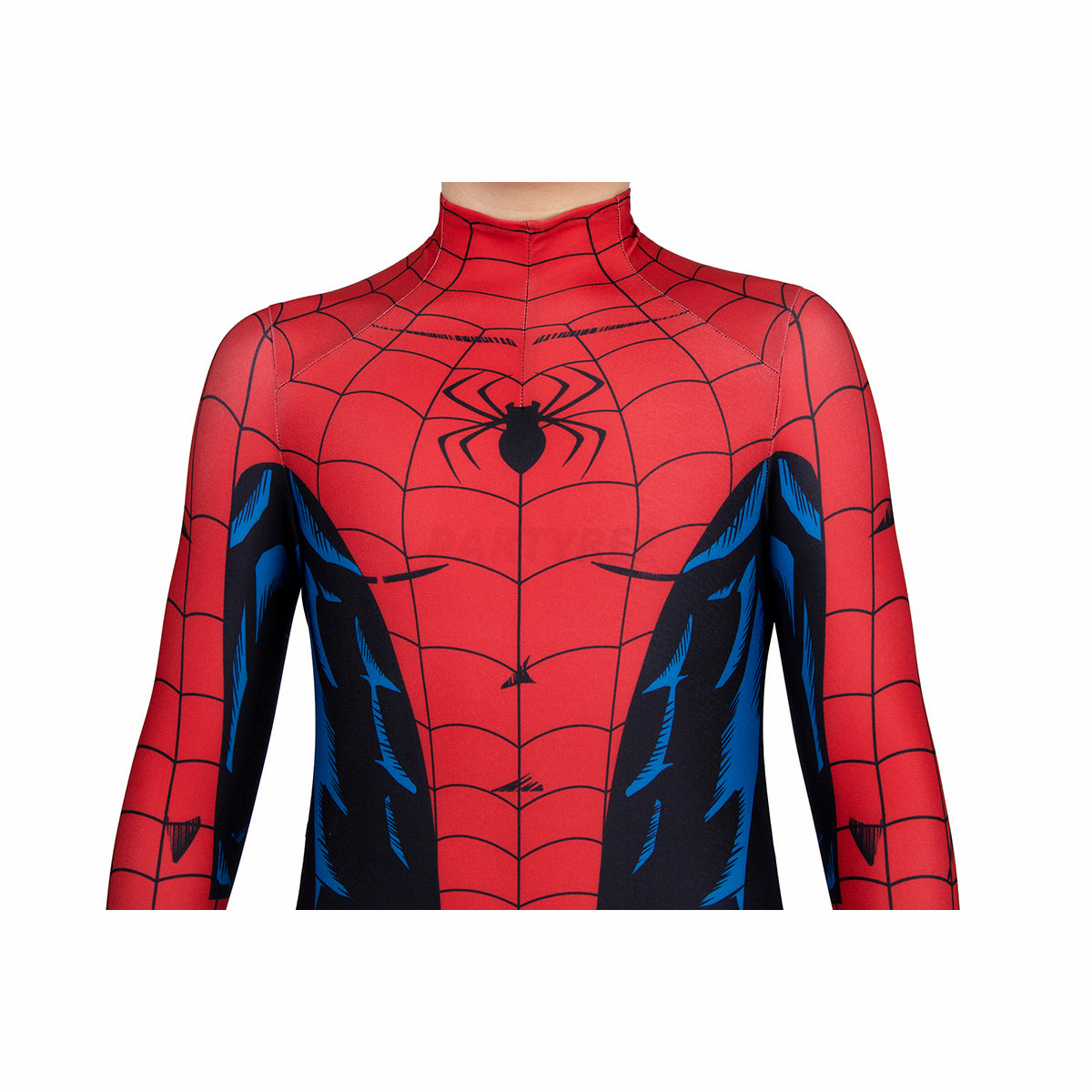 Kids Spiderman PS5 Vintage Comic Book Cosplay Jumpsuit Halloween gift