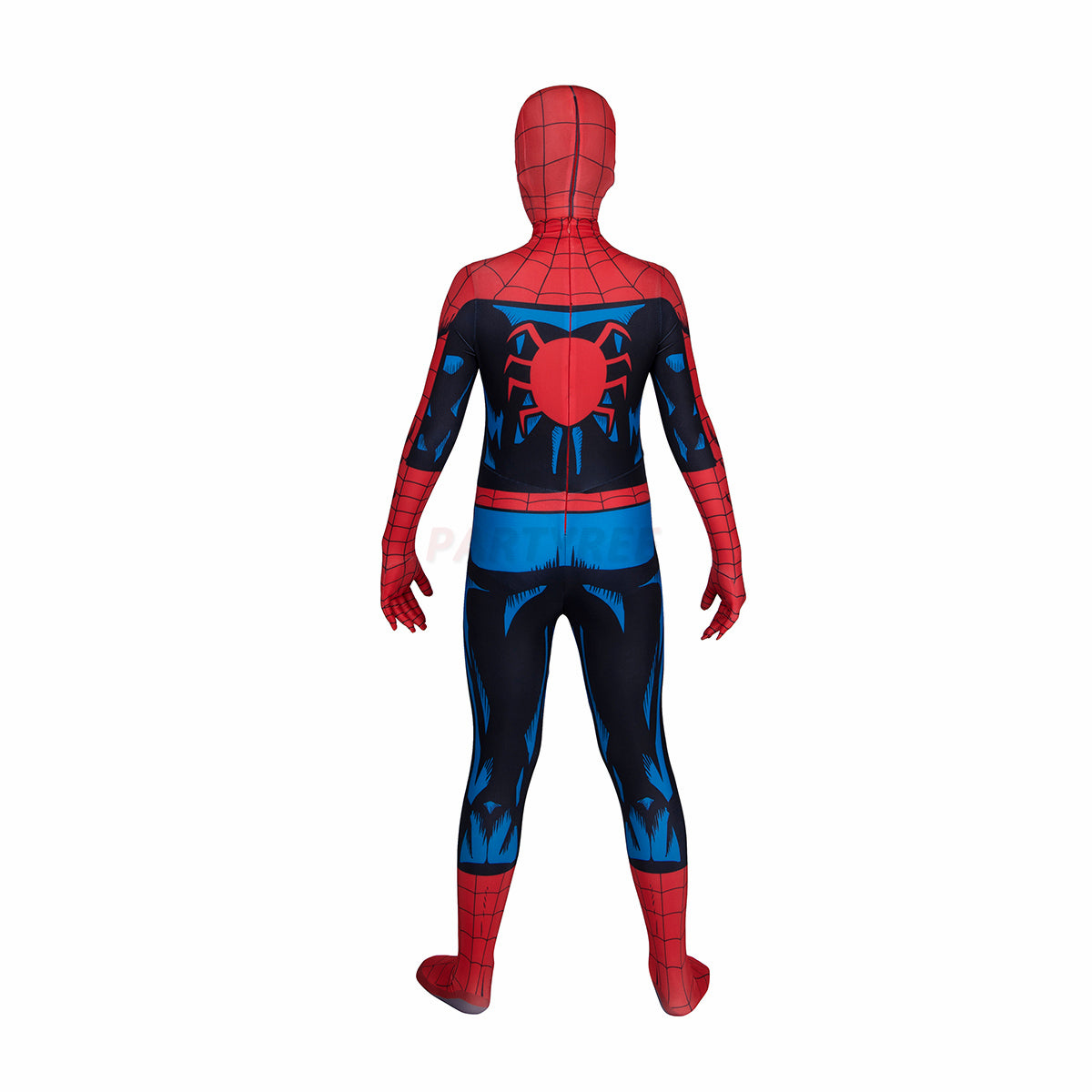 Kids Spiderman PS5 Vintage Comic Book Cosplay Jumpsuit Halloween gift