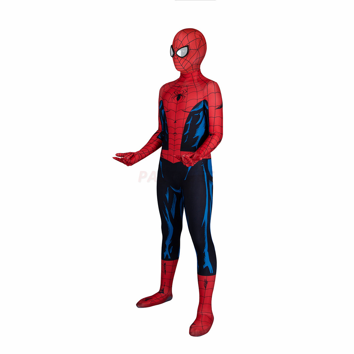 Kids Spiderman PS5 Vintage Comic Book Cosplay Jumpsuit Halloween gift