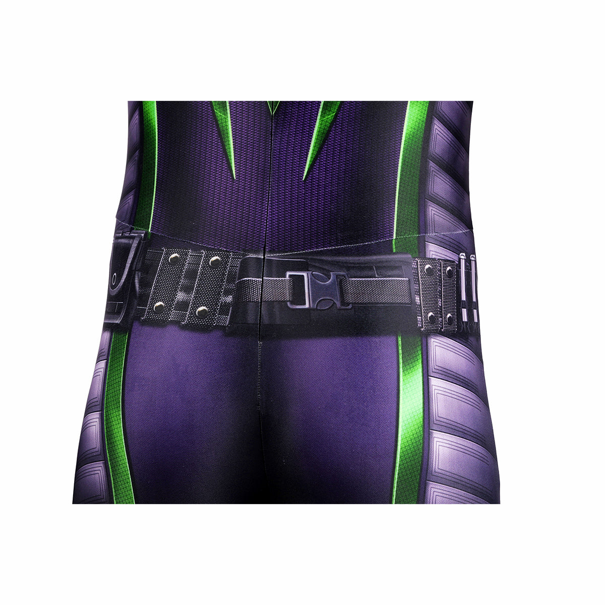 Spiderman Purple Reign Cosplay Costume Miles Morales Jumpsuit Halloween gift